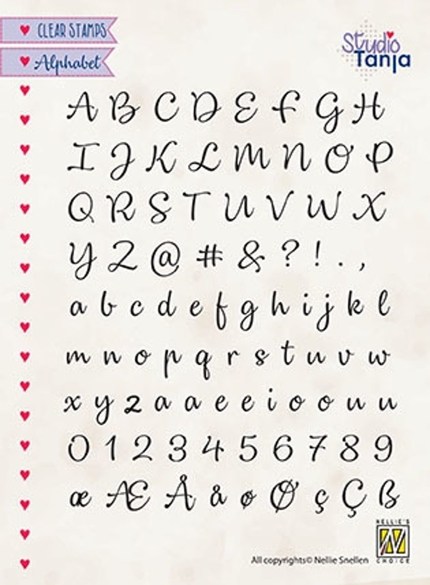 ALCS003 Clear Stamps Alphabet Lena-2